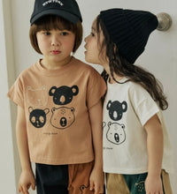 Bear face tee