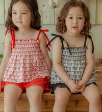 Ribbon skirt blouse