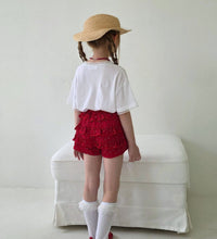Rose Ruffle Pants