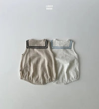 Bebe Sailor Linen Bodysuit