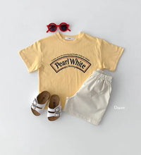 Pearl white tee
