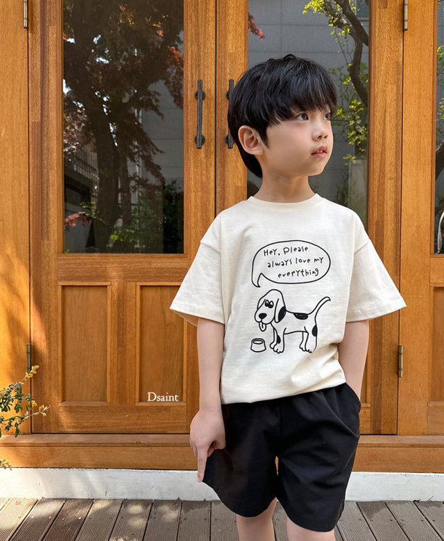 Check puppy tee