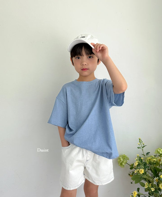 Stretch cotton shorts